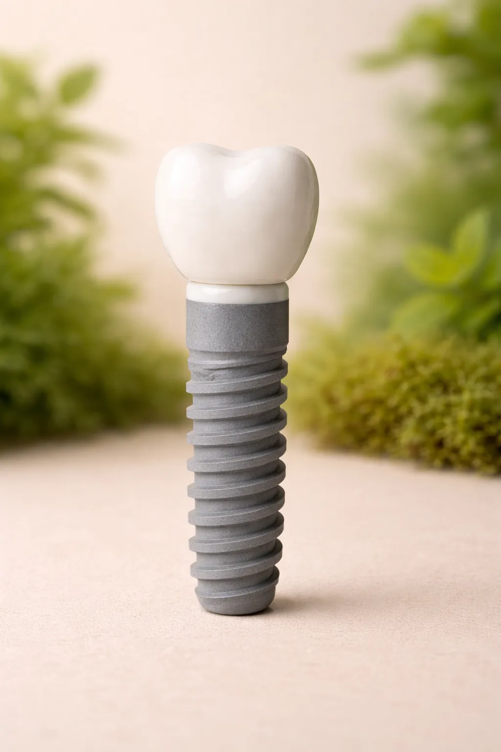 Dental implant clinic, natural smile