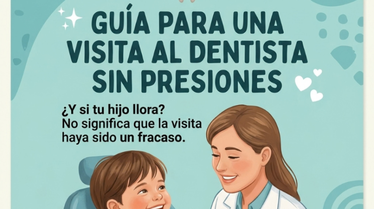 ¿Qué hacer si mi hijo llora en el dentista? Guía para padres