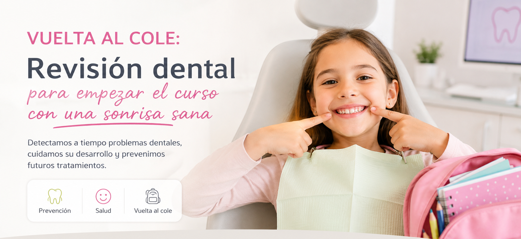 Revisión dental infantil en Valencia para la vuelta al cole
